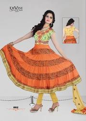 Manufacturers Exporters and Wholesale Suppliers of Stylish Anarkali Suit Surat Gujarat